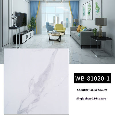 Wear-resistant Marble Self-adhesive Simple Installation Quick Installation Easy Cleaning Floor Stickers