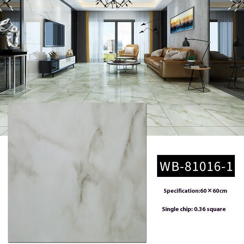 Wear-resistant Marble Self-adhesive Simple Installation Quick Installation Easy Cleaning Floor Stickers